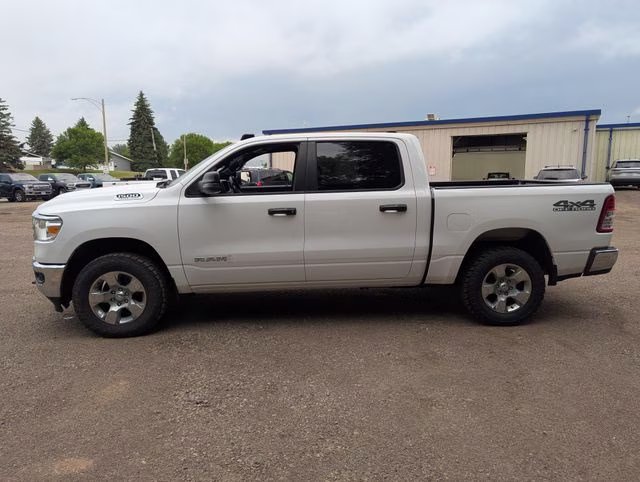 2023 Bright White Clearcoat Ram 1500 Big Horn/Lone Star 4X4 Truck