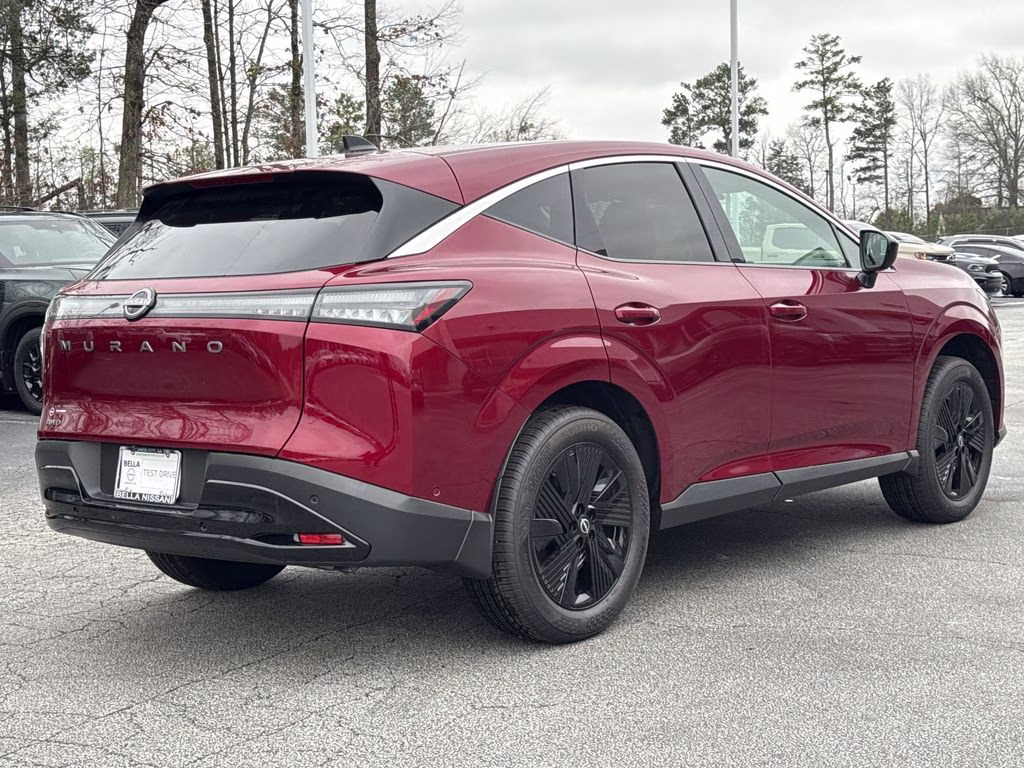 2025 Scarlet Ember Tintcoat Nissan Murano SV AWD SUV