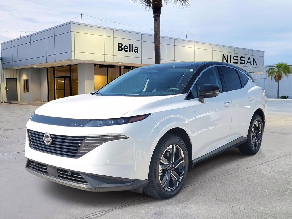 2025 Everest White Pearl Tricoat/Super Black Nissan Murano SL AWD SUV
