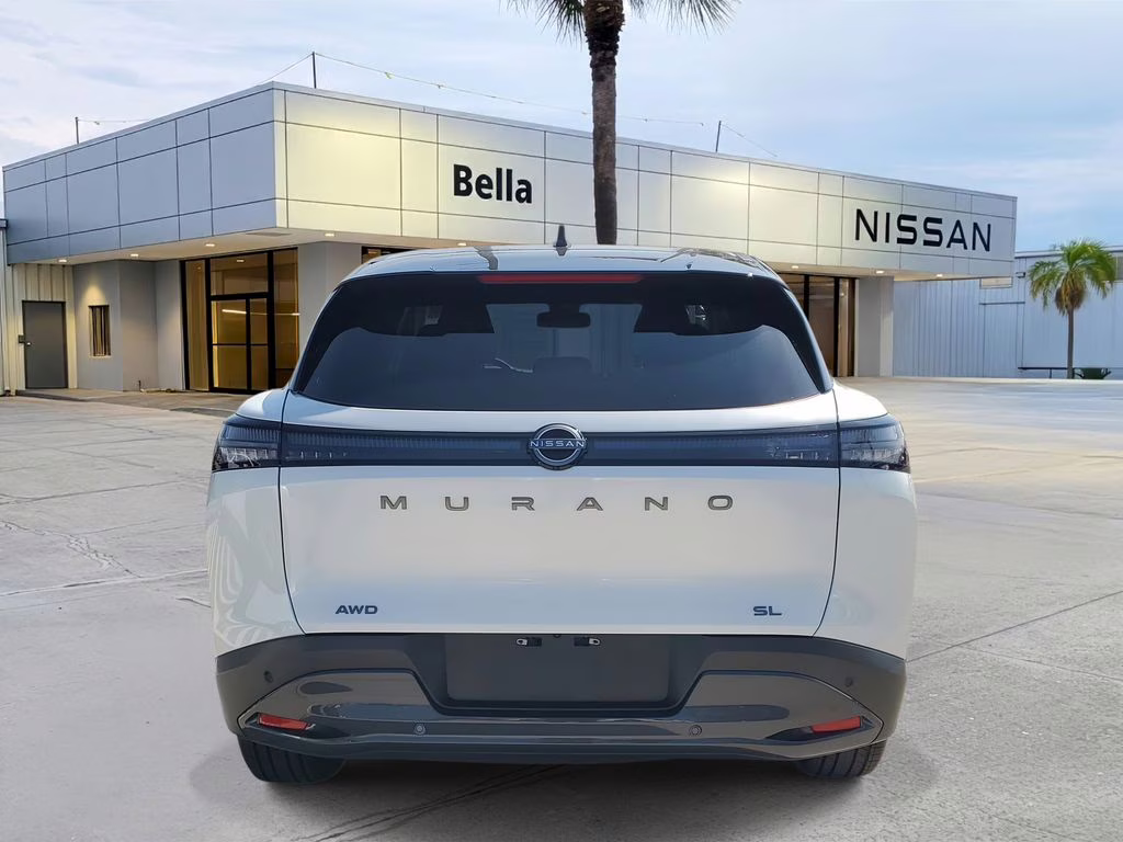 2025 Everest White Pearl Tricoat/Super Black Nissan Murano SL AWD SUV