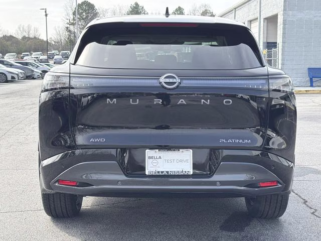 2026 Super Black Nissan Murano Platinum AWD SUV
