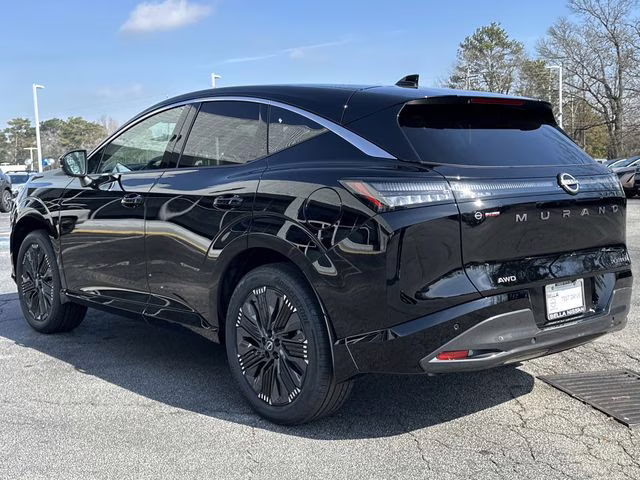 2026 Super Black Nissan Murano Platinum AWD SUV
