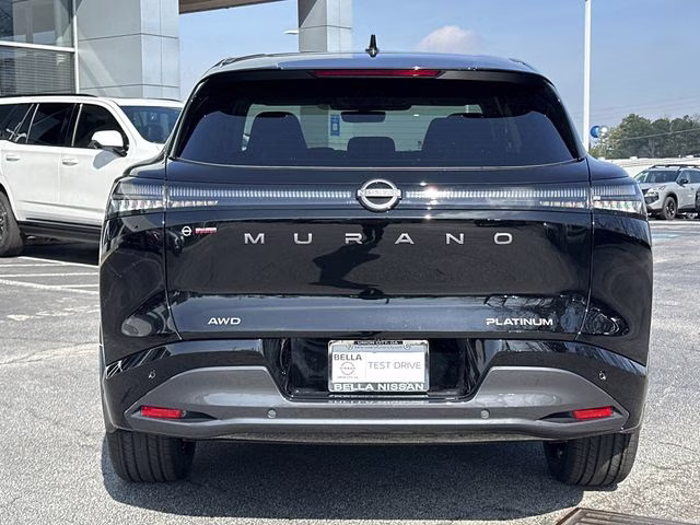 2026 Super Black Nissan Murano Platinum AWD SUV