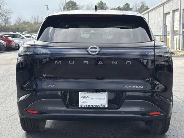 2026 Super Black Nissan Murano Platinum AWD SUV