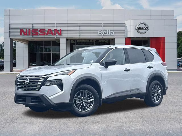 2025 Brilliant Silver Metallic Nissan Rogue S AWD SUV