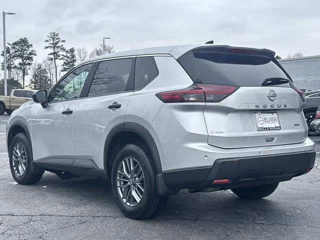 2025 Brilliant Silver Metallic Nissan Rogue S AWD SUV