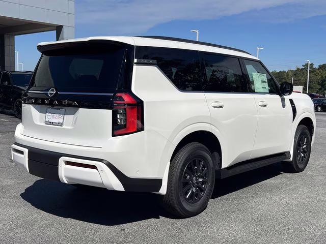 2026 Aspen White Tricoat Nissan Armada SV RWD SUV