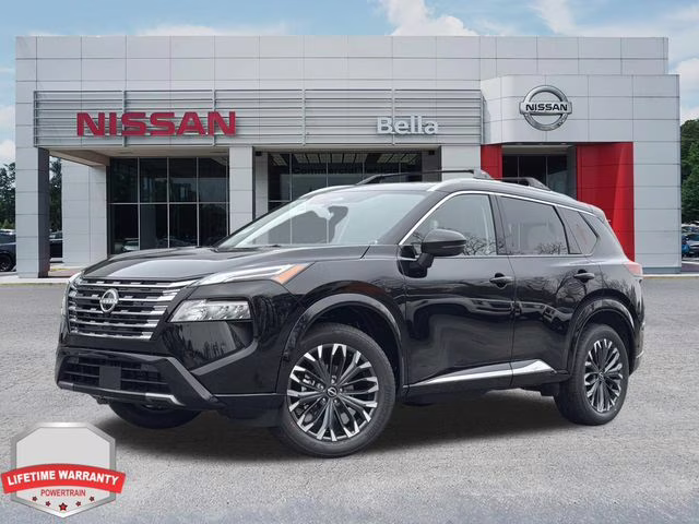 2026 Super Black Nissan Rogue Platinum AWD SUV