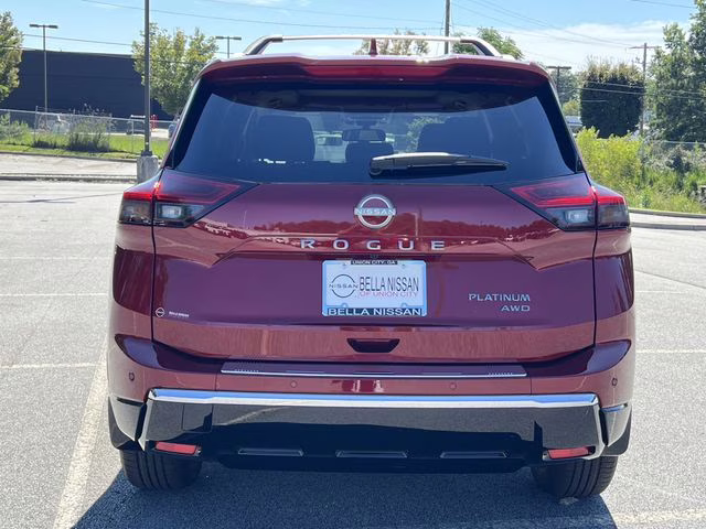2026 Scarlet Ember Tintcoat Nissan Rogue Platinum AWD SUV