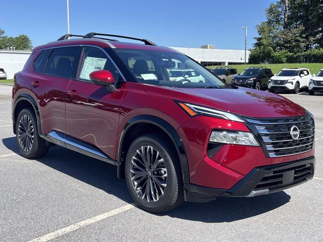 2026 Scarlet Ember Tintcoat Nissan Rogue Platinum AWD SUV