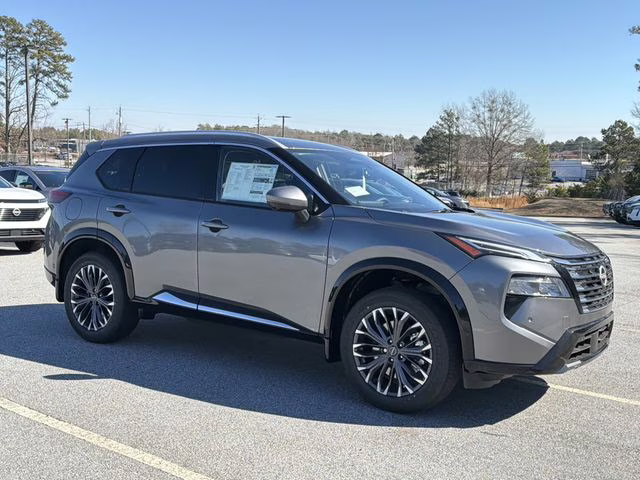 2026 Gun Metallic Nissan Rogue Platinum AWD SUV
