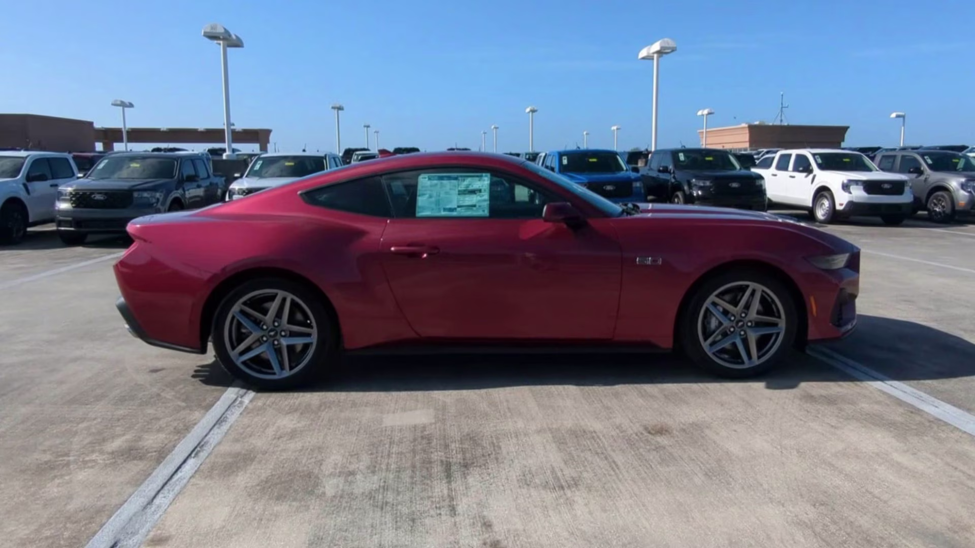 2026 Molten Magenta Metallic Tinted Clearcoat Ford Mustang GT Premium RWD Coupe