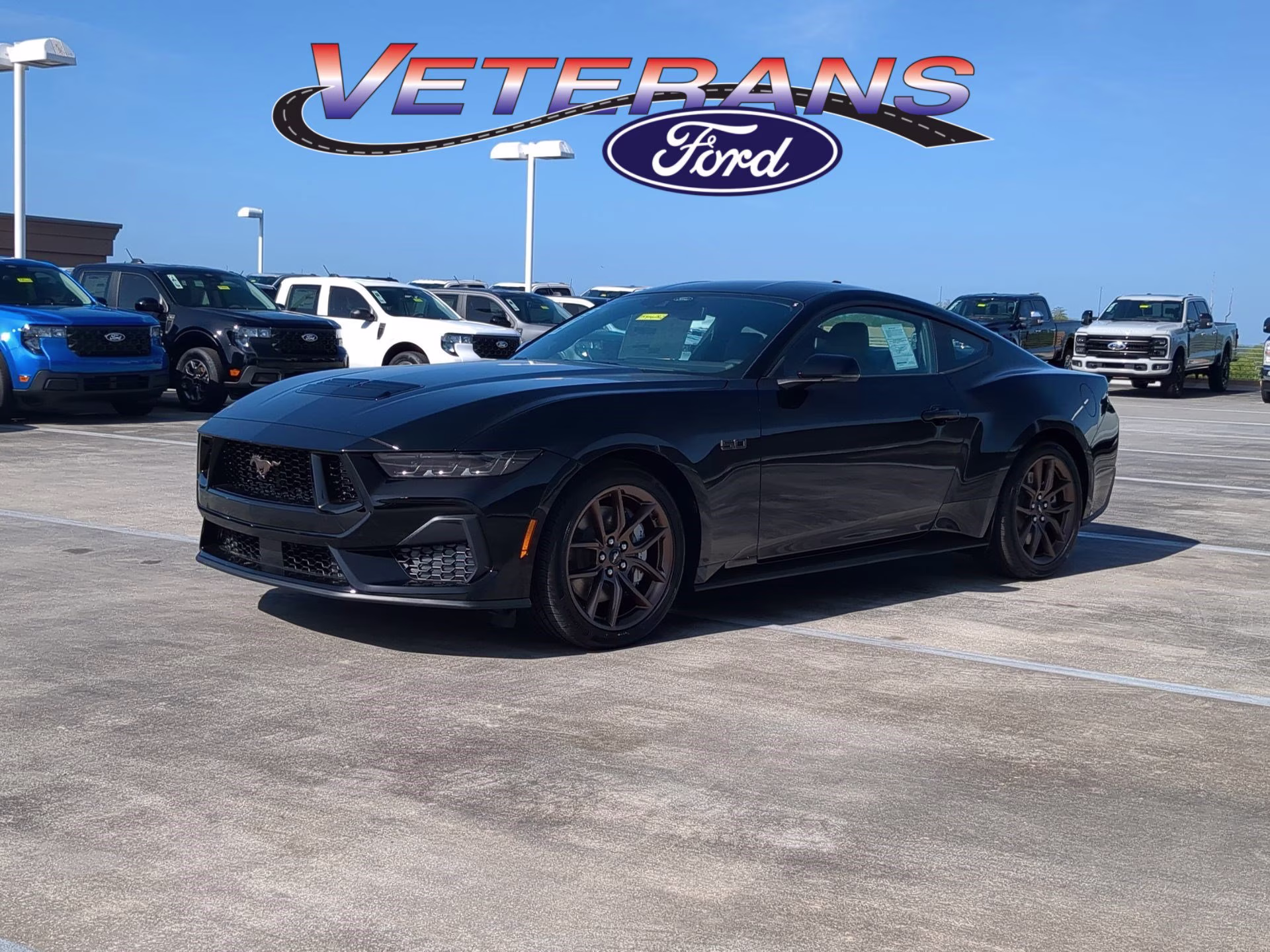 2026 Shadow Black Ford Mustang GT Premium RWD Coupe