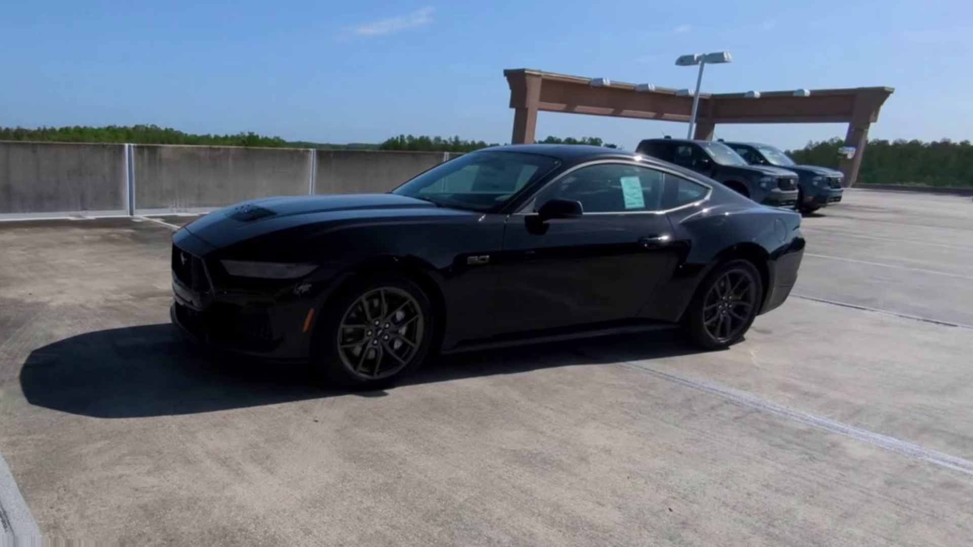 2026 Shadow Black Ford Mustang GT Premium RWD Coupe