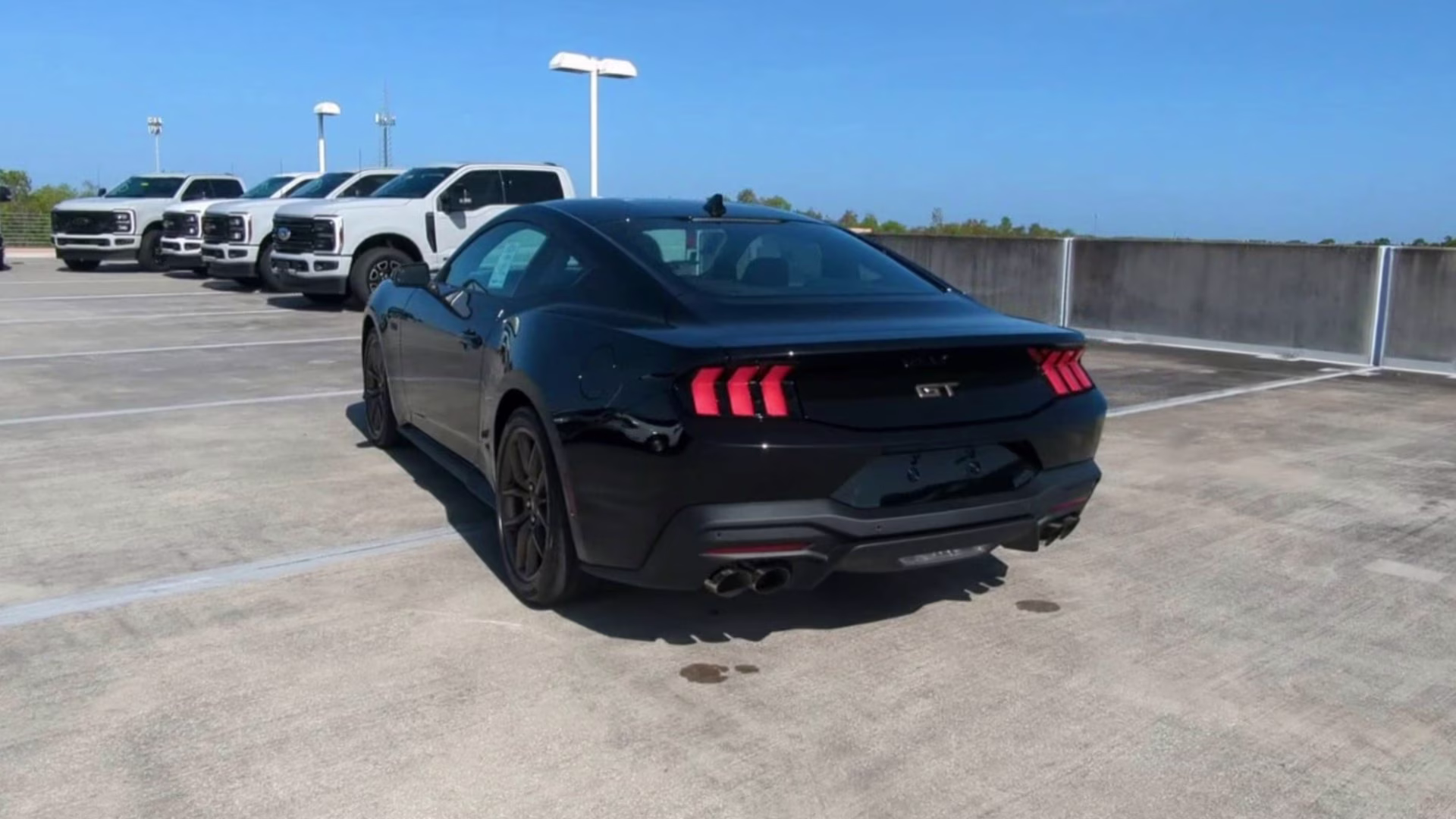 2026 Shadow Black Ford Mustang GT Premium RWD Coupe