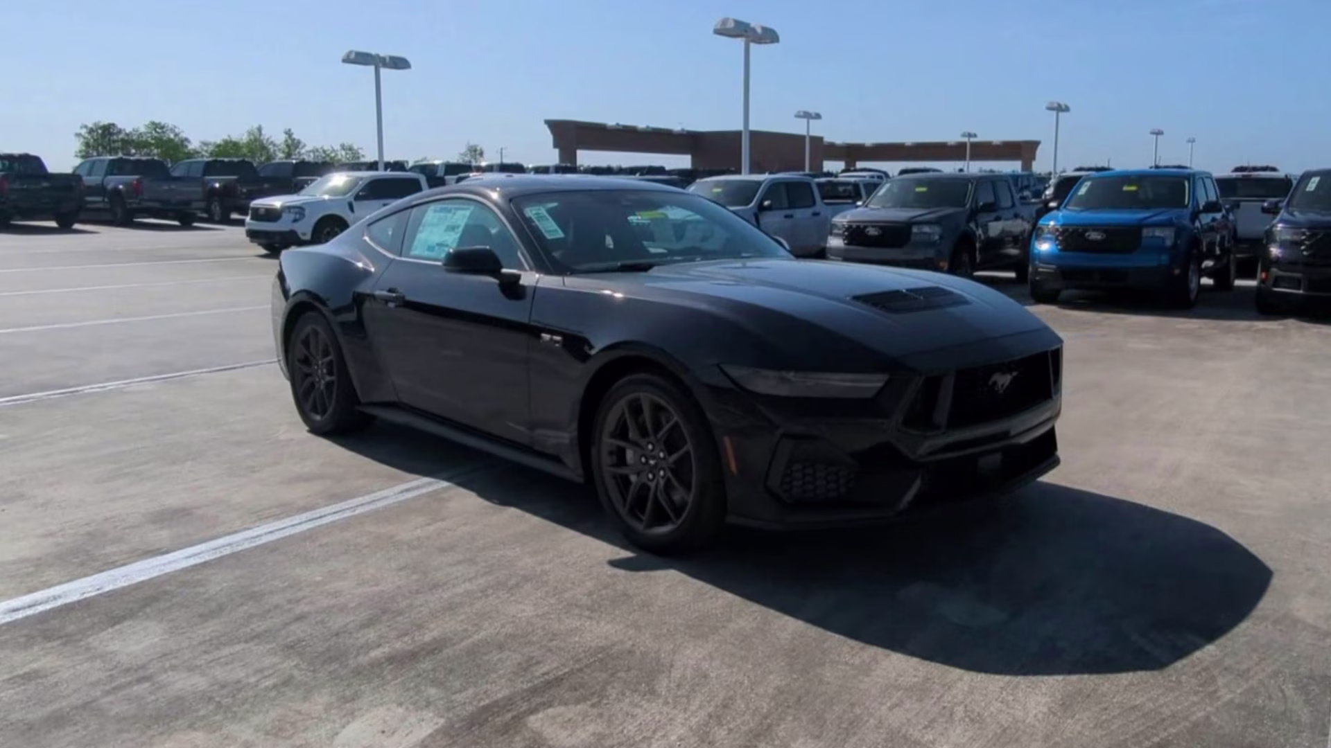 2026 Shadow Black Ford Mustang GT Premium RWD Coupe