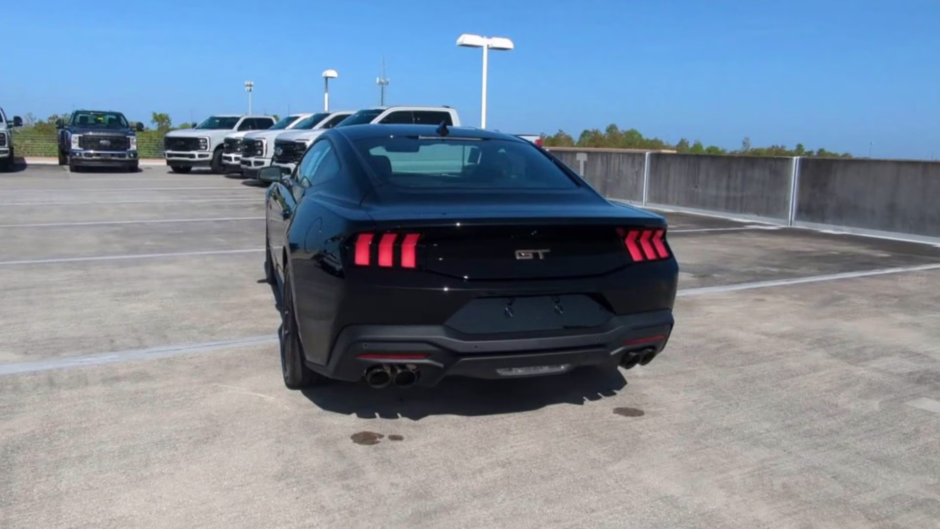 2026 Shadow Black Ford Mustang GT Premium RWD Coupe