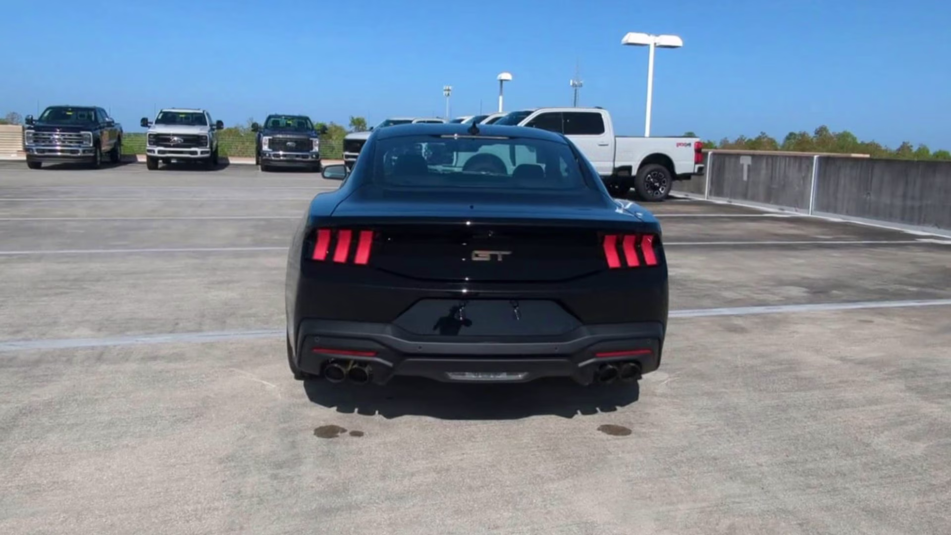2026 Shadow Black Ford Mustang GT Premium RWD Coupe