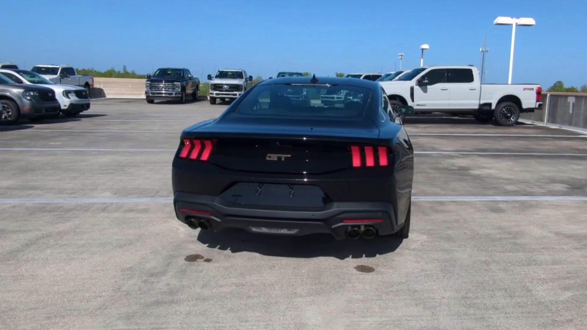 2026 Shadow Black Ford Mustang GT Premium RWD Coupe