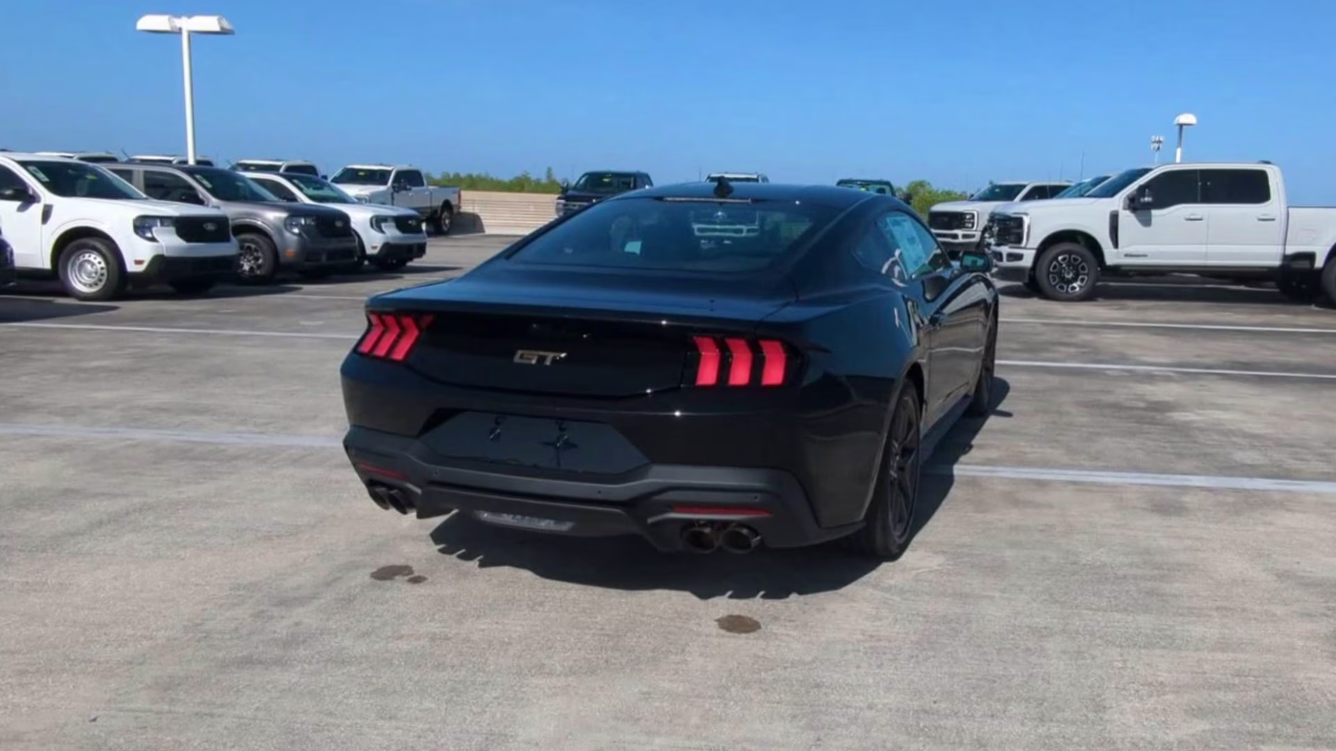 2026 Shadow Black Ford Mustang GT Premium RWD Coupe