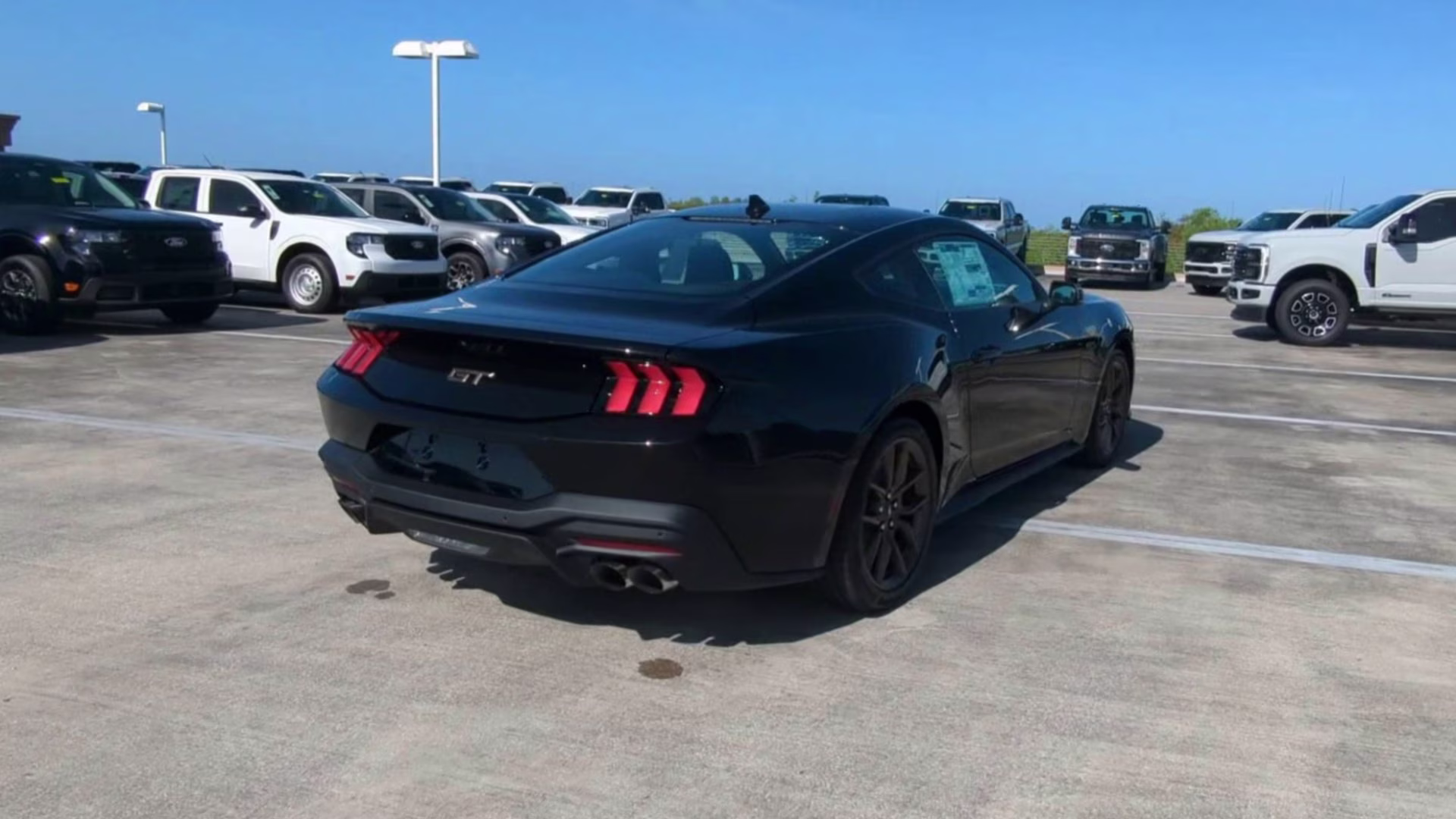 2026 Shadow Black Ford Mustang GT Premium RWD Coupe