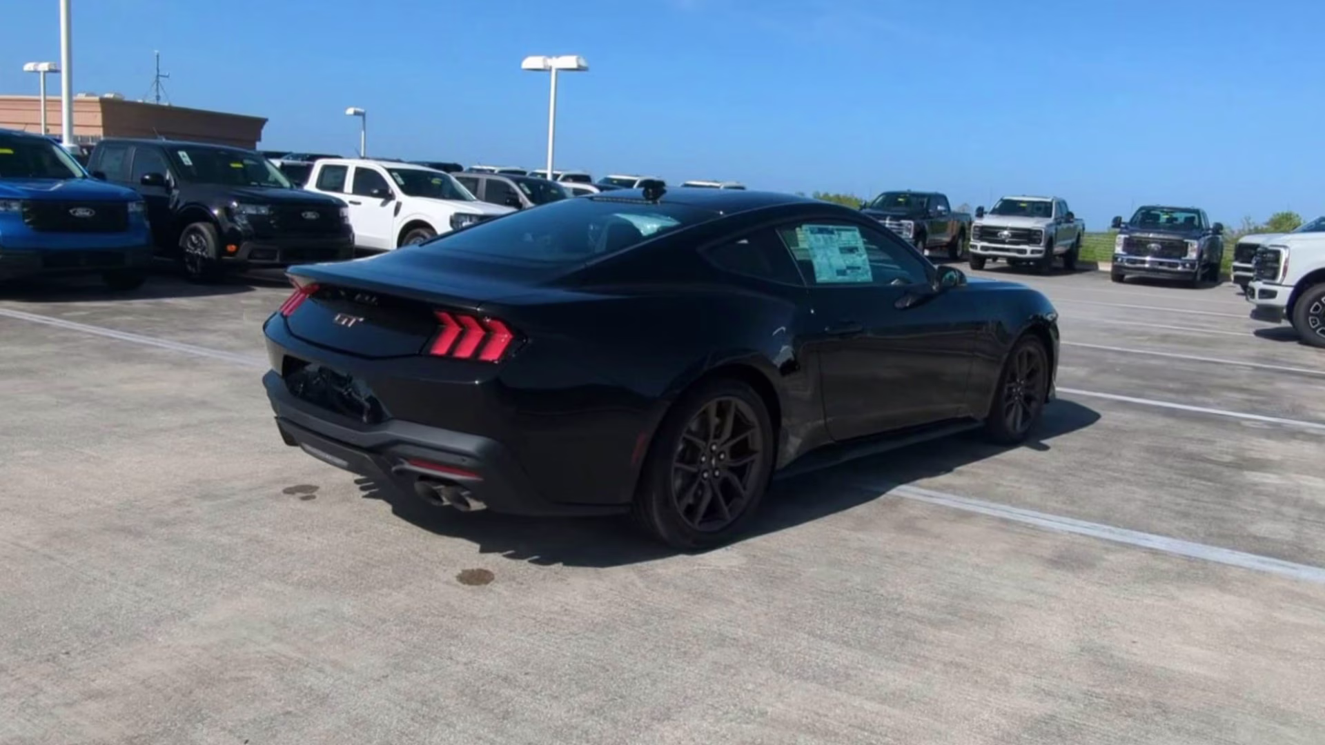 2026 Shadow Black Ford Mustang GT Premium RWD Coupe