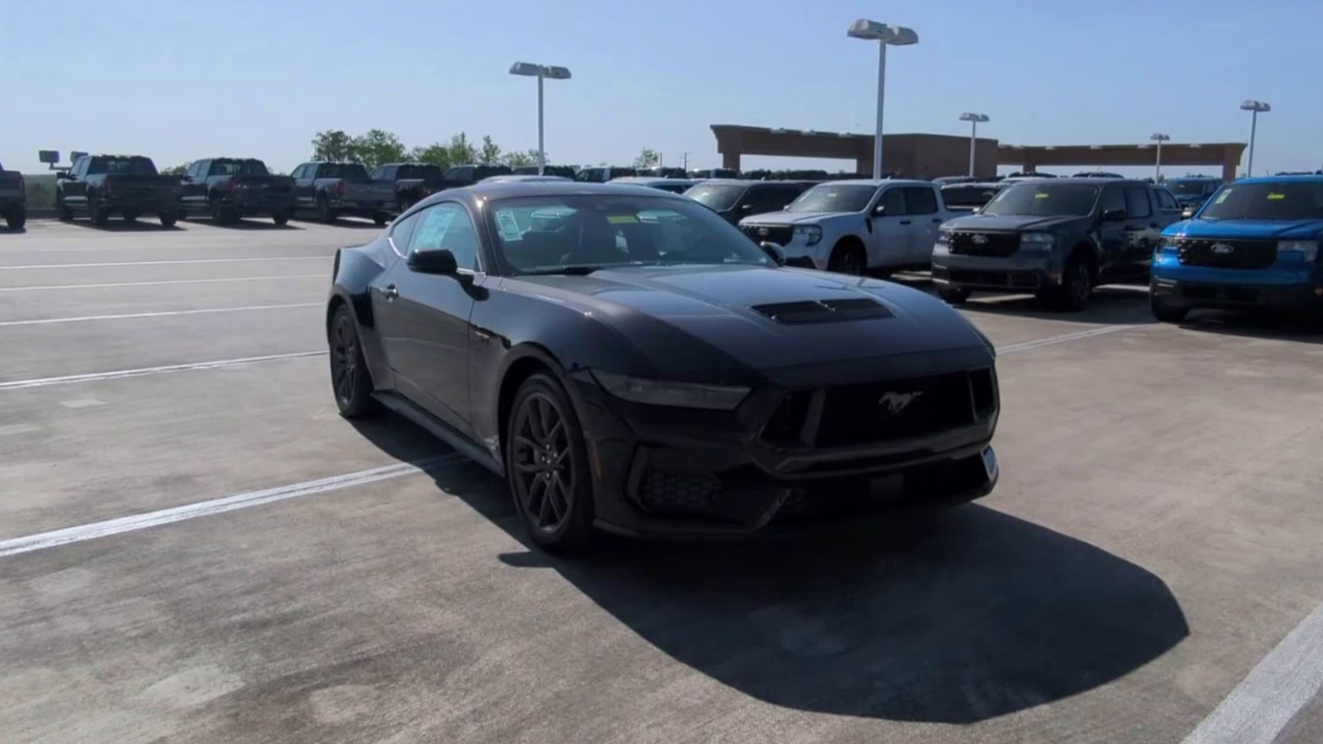 2026 Shadow Black Ford Mustang GT Premium RWD Coupe