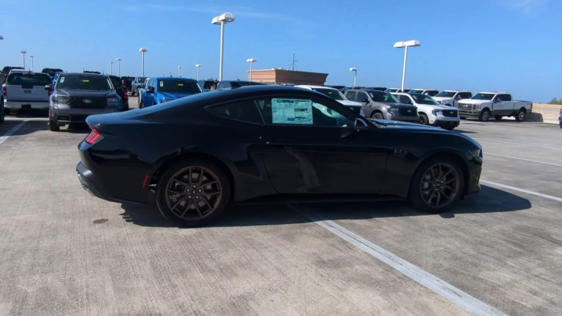 2026 Shadow Black Ford Mustang GT Premium RWD Coupe