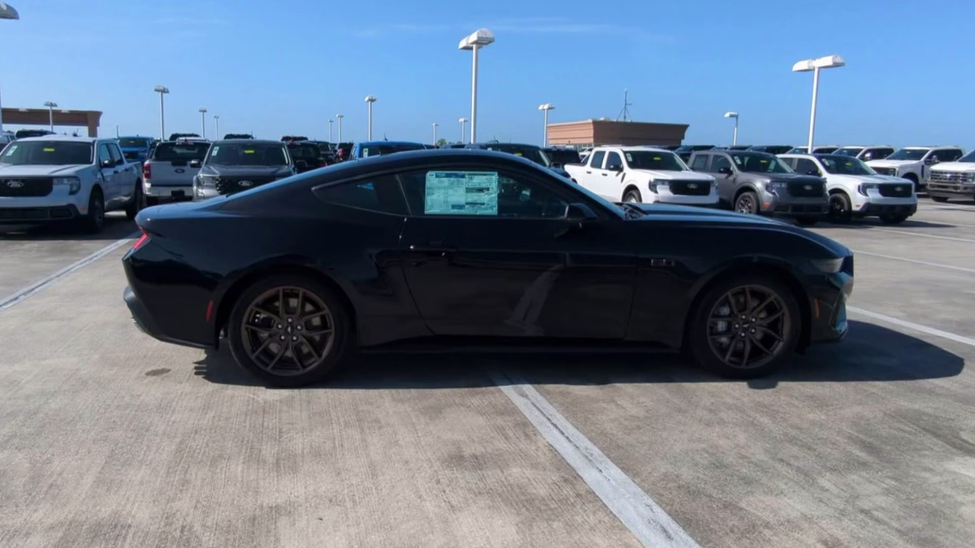 2026 Shadow Black Ford Mustang GT Premium RWD Coupe