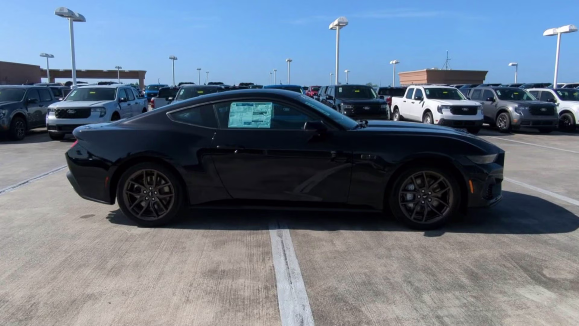 2026 Shadow Black Ford Mustang GT Premium RWD Coupe