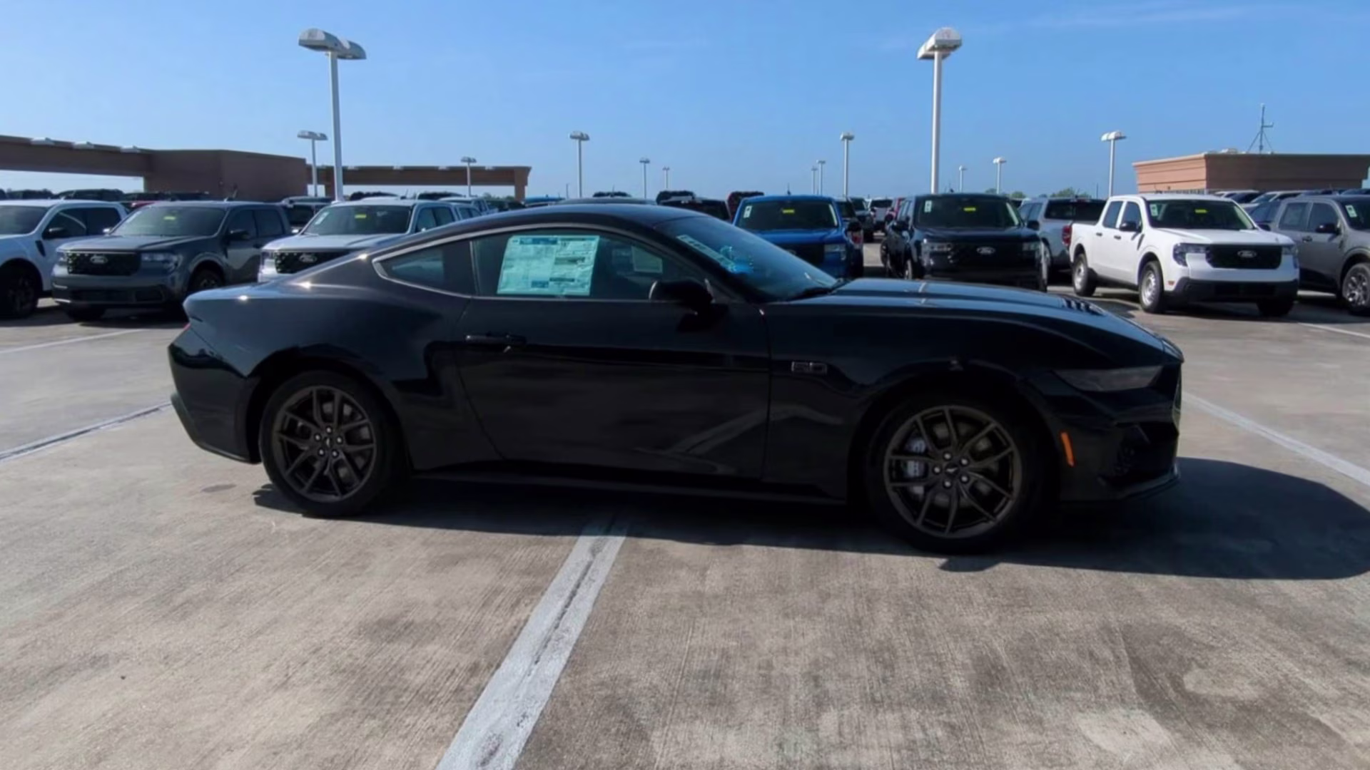 2026 Shadow Black Ford Mustang GT Premium RWD Coupe