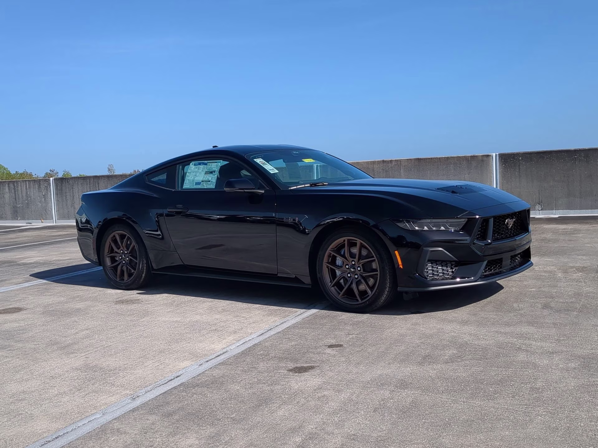 2026 Shadow Black Ford Mustang GT Premium RWD Coupe