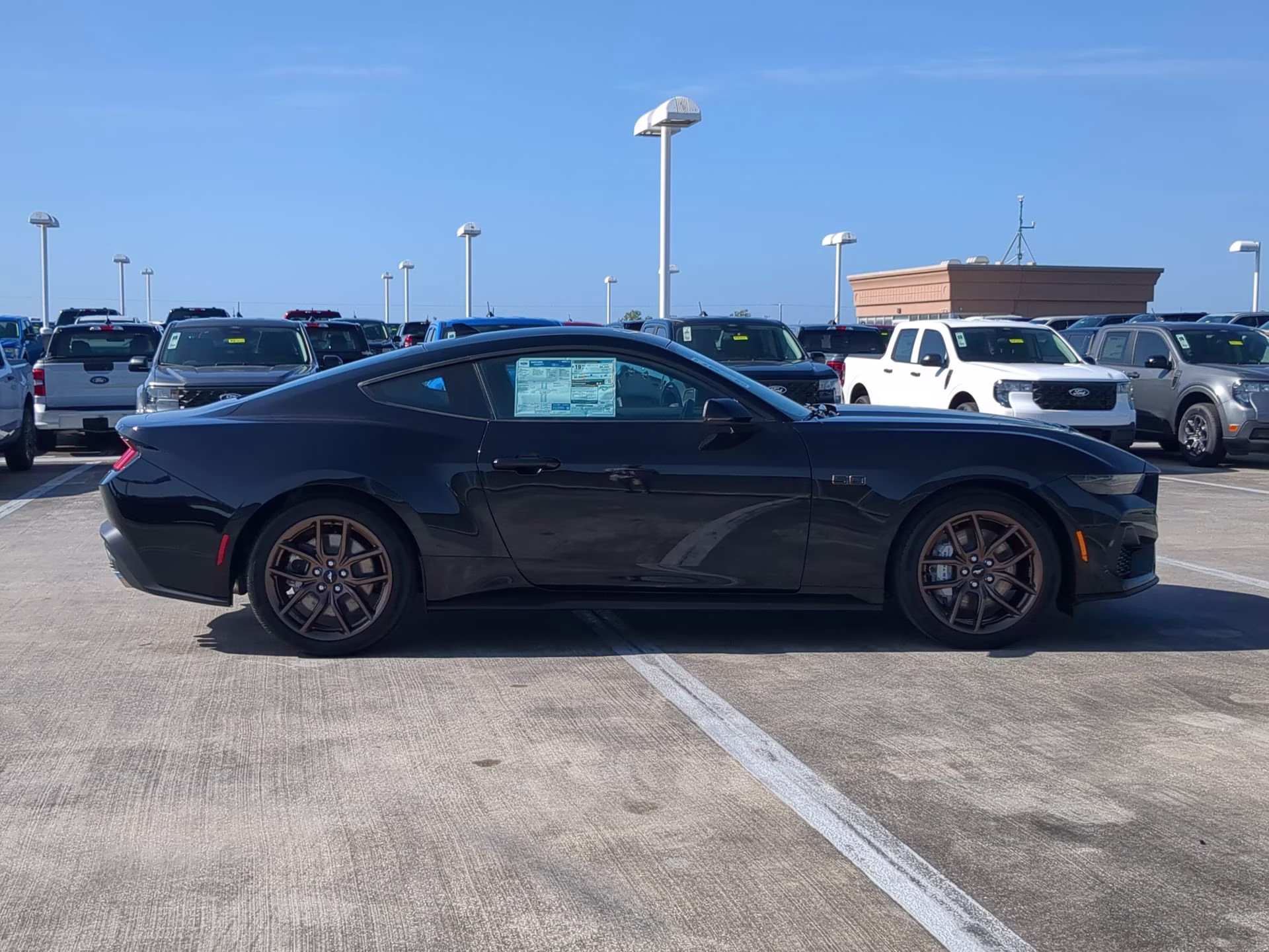 2026 Shadow Black Ford Mustang GT Premium RWD Coupe