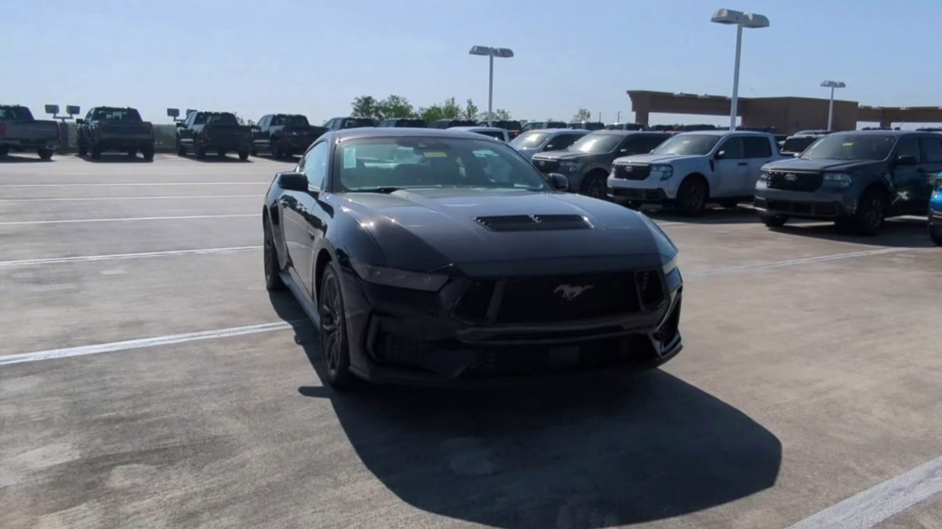 2026 Shadow Black Ford Mustang GT Premium RWD Coupe
