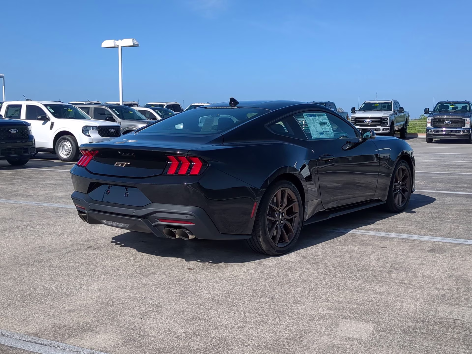 2026 Shadow Black Ford Mustang GT Premium RWD Coupe