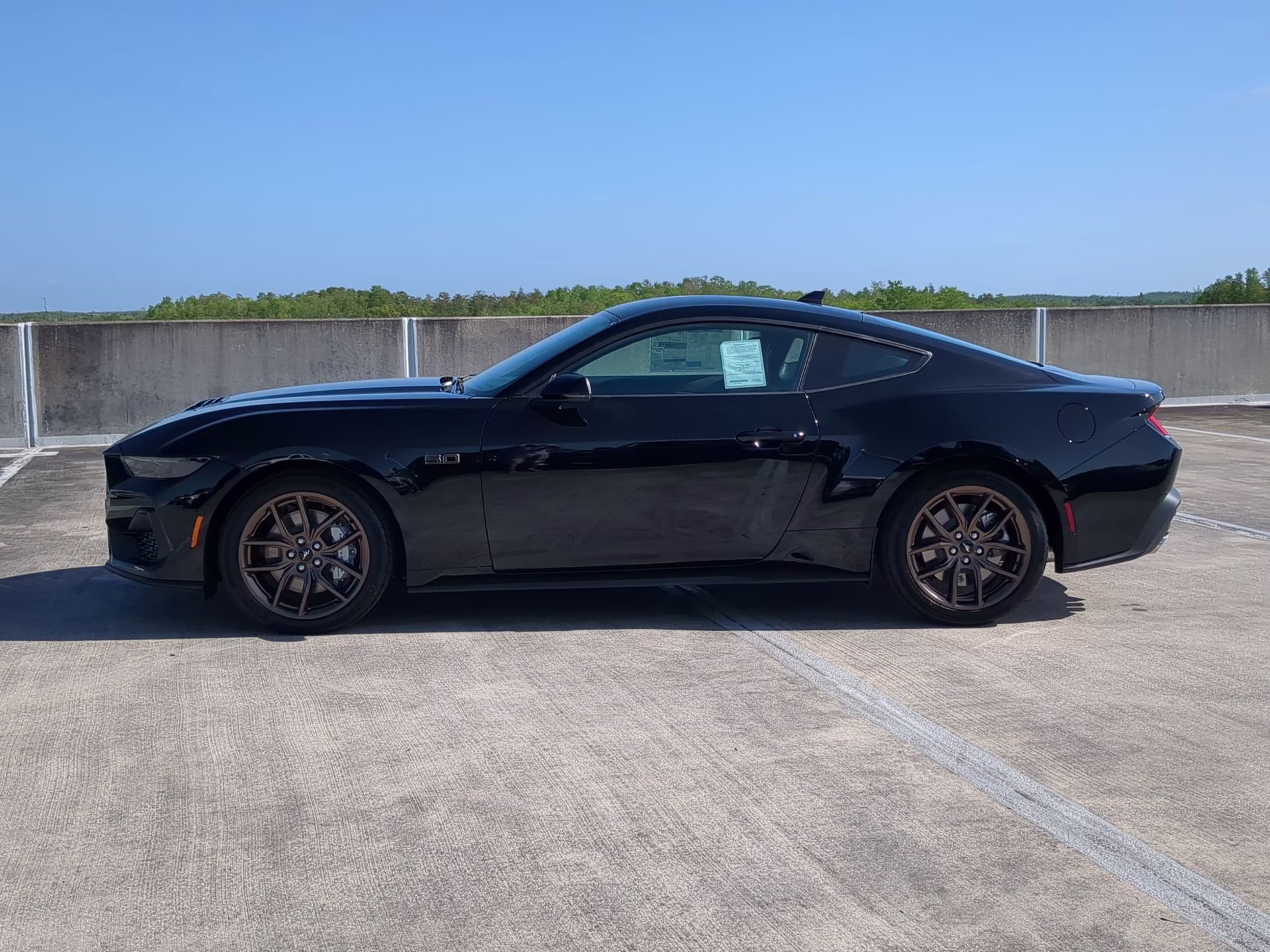 2026 Shadow Black Ford Mustang GT Premium RWD Coupe