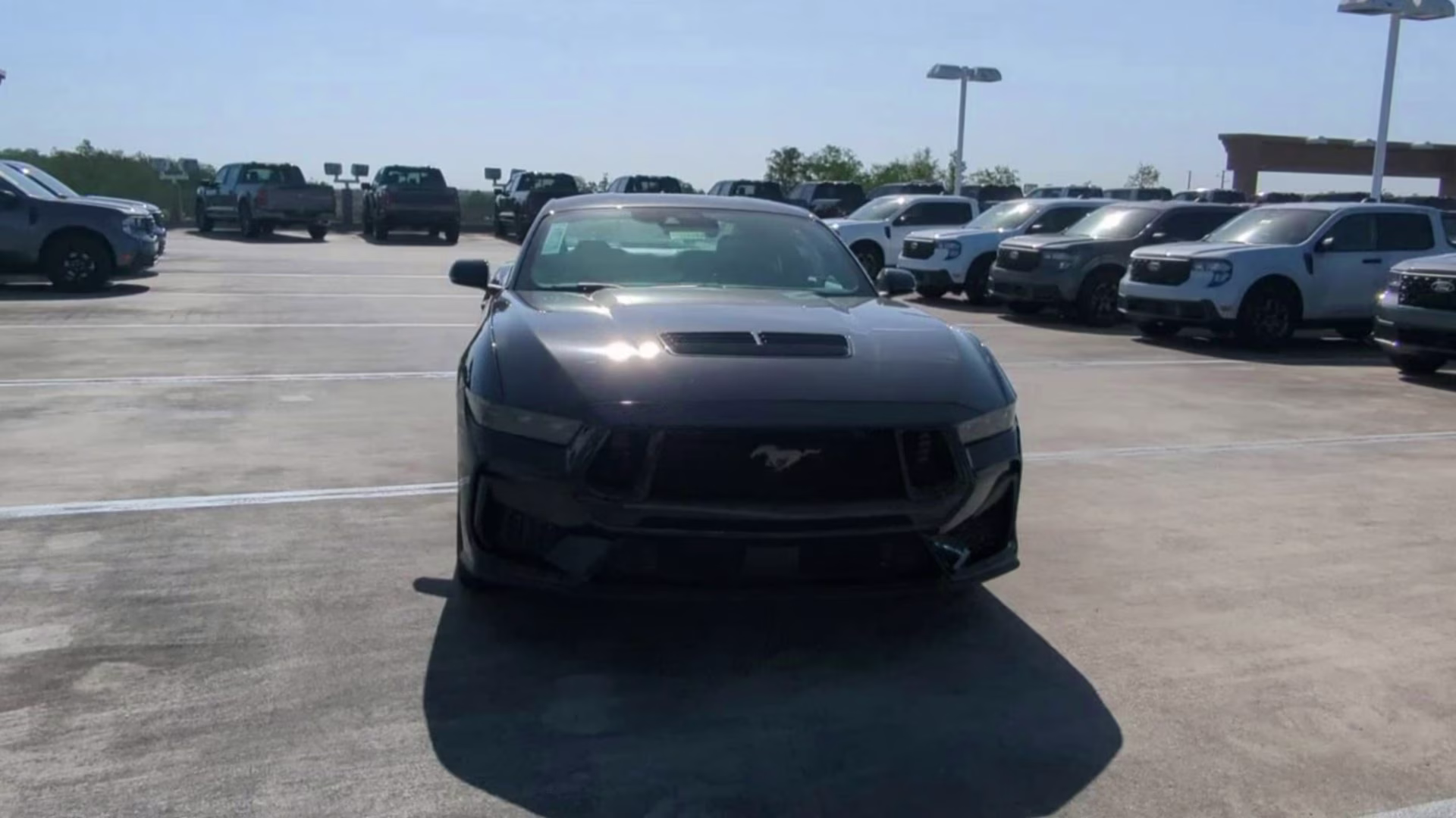 2026 Shadow Black Ford Mustang GT Premium RWD Coupe
