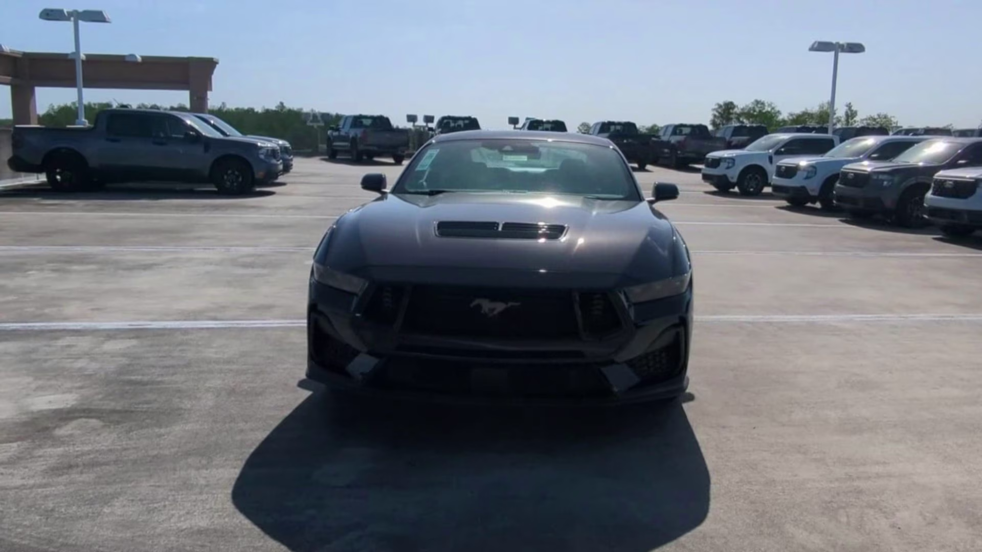 2026 Shadow Black Ford Mustang GT Premium RWD Coupe
