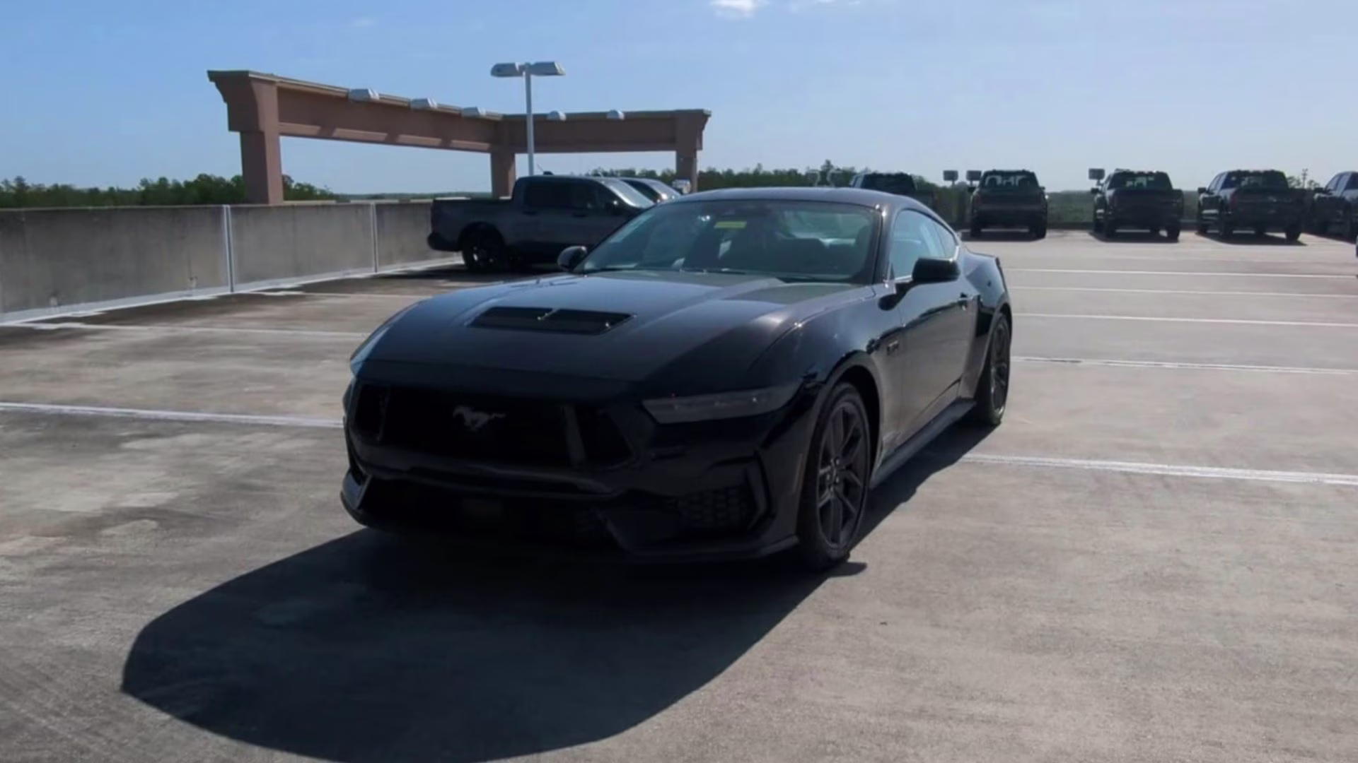 2026 Shadow Black Ford Mustang GT Premium RWD Coupe