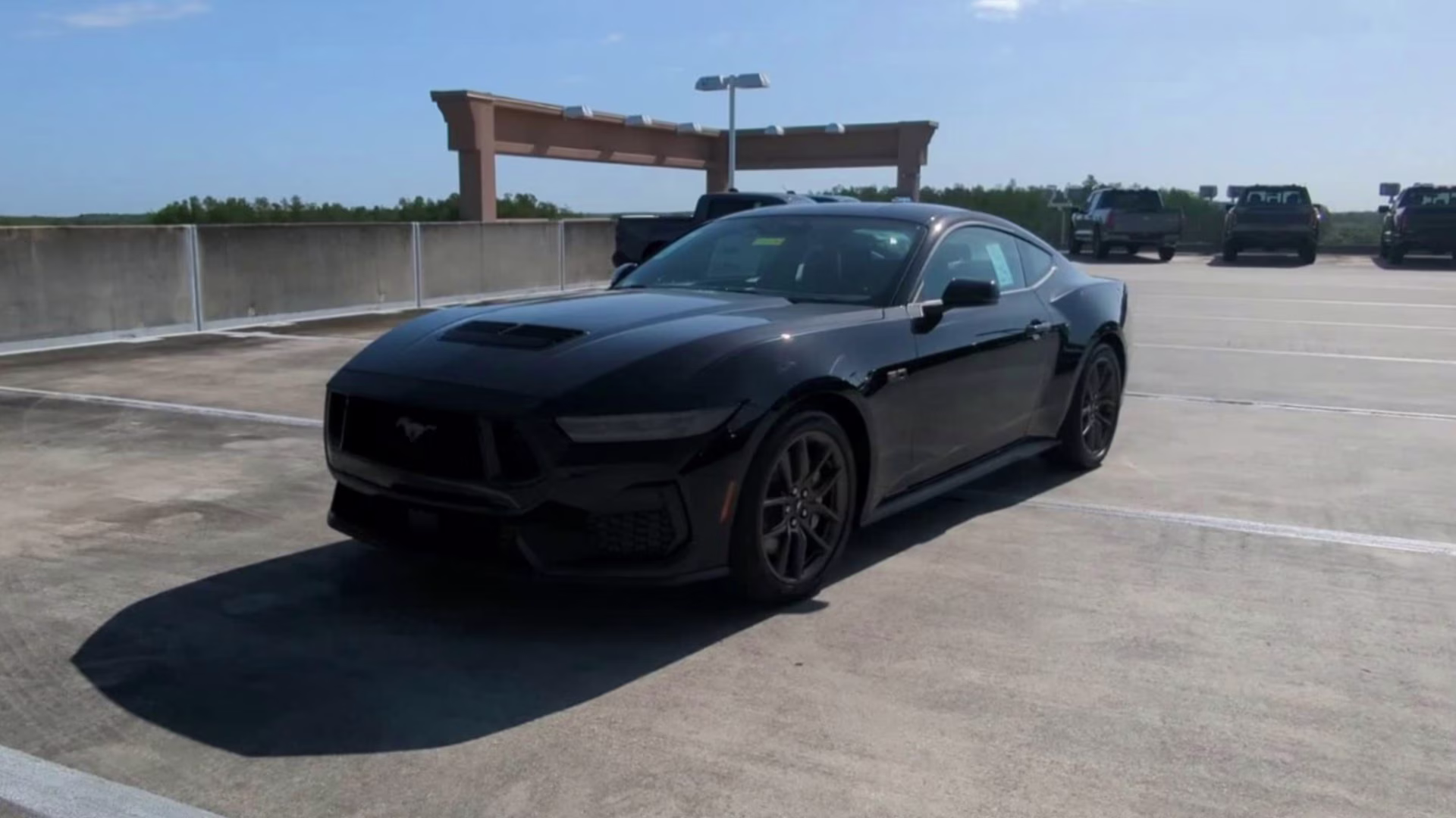 2026 Shadow Black Ford Mustang GT Premium RWD Coupe