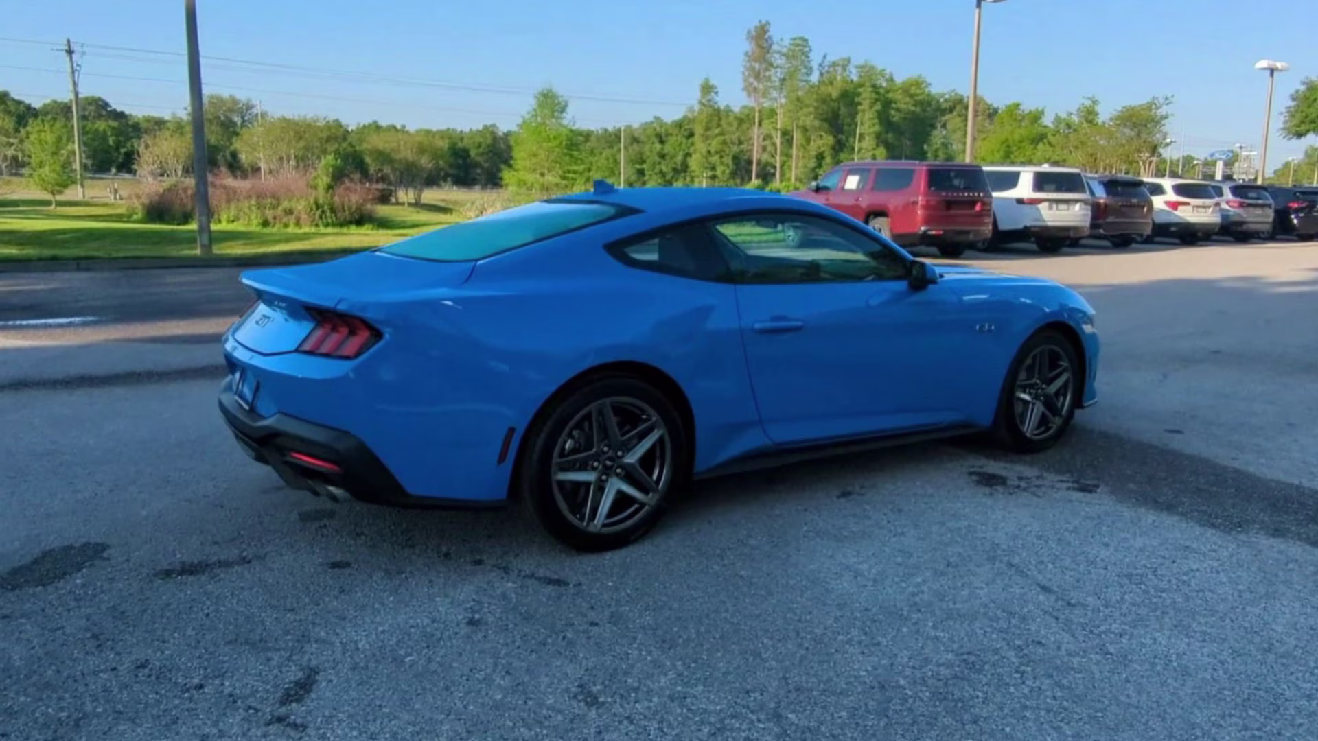 2026 Grabber Blue Metallic Ford Mustang GT RWD Coupe