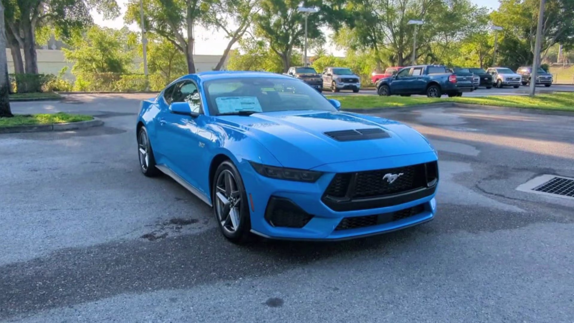 2026 Grabber Blue Metallic Ford Mustang GT RWD Coupe
