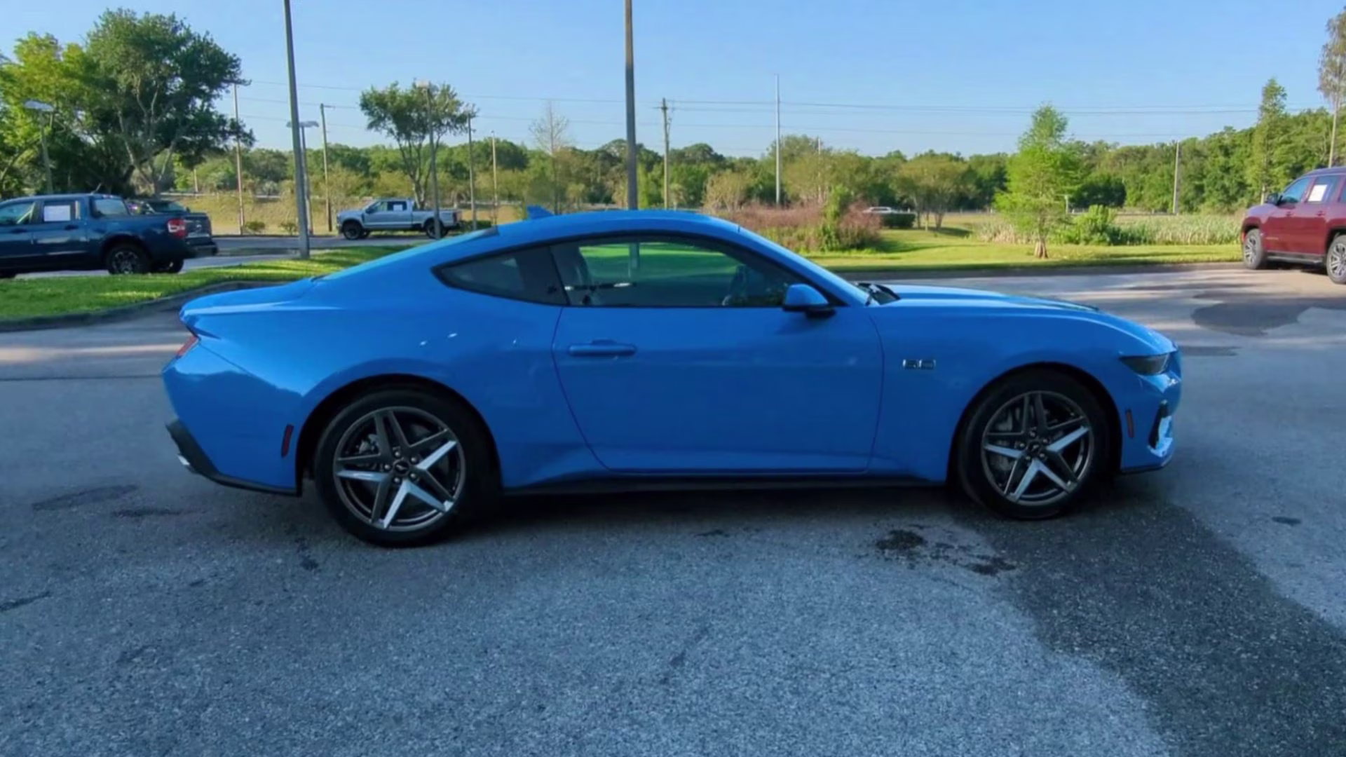 2026 Grabber Blue Metallic Ford Mustang GT RWD Coupe