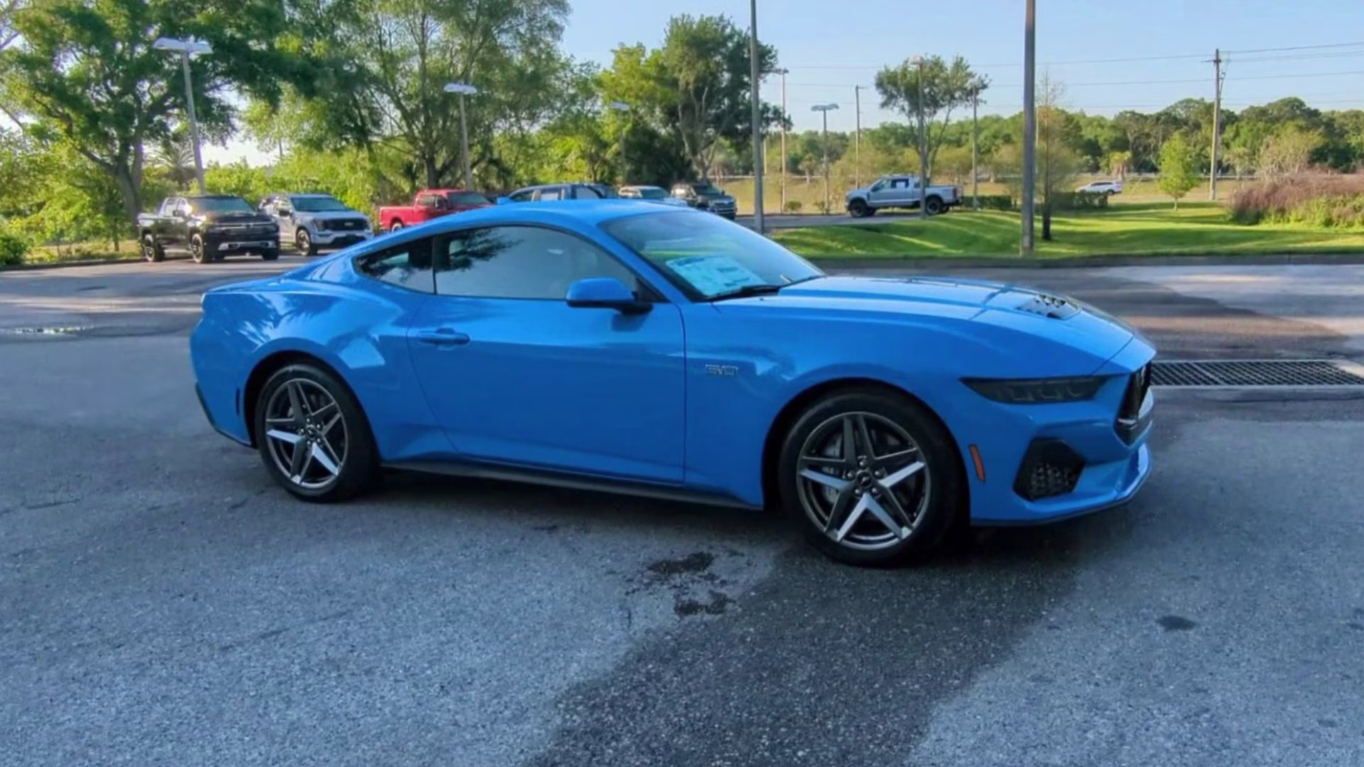 2026 Grabber Blue Metallic Ford Mustang GT RWD Coupe