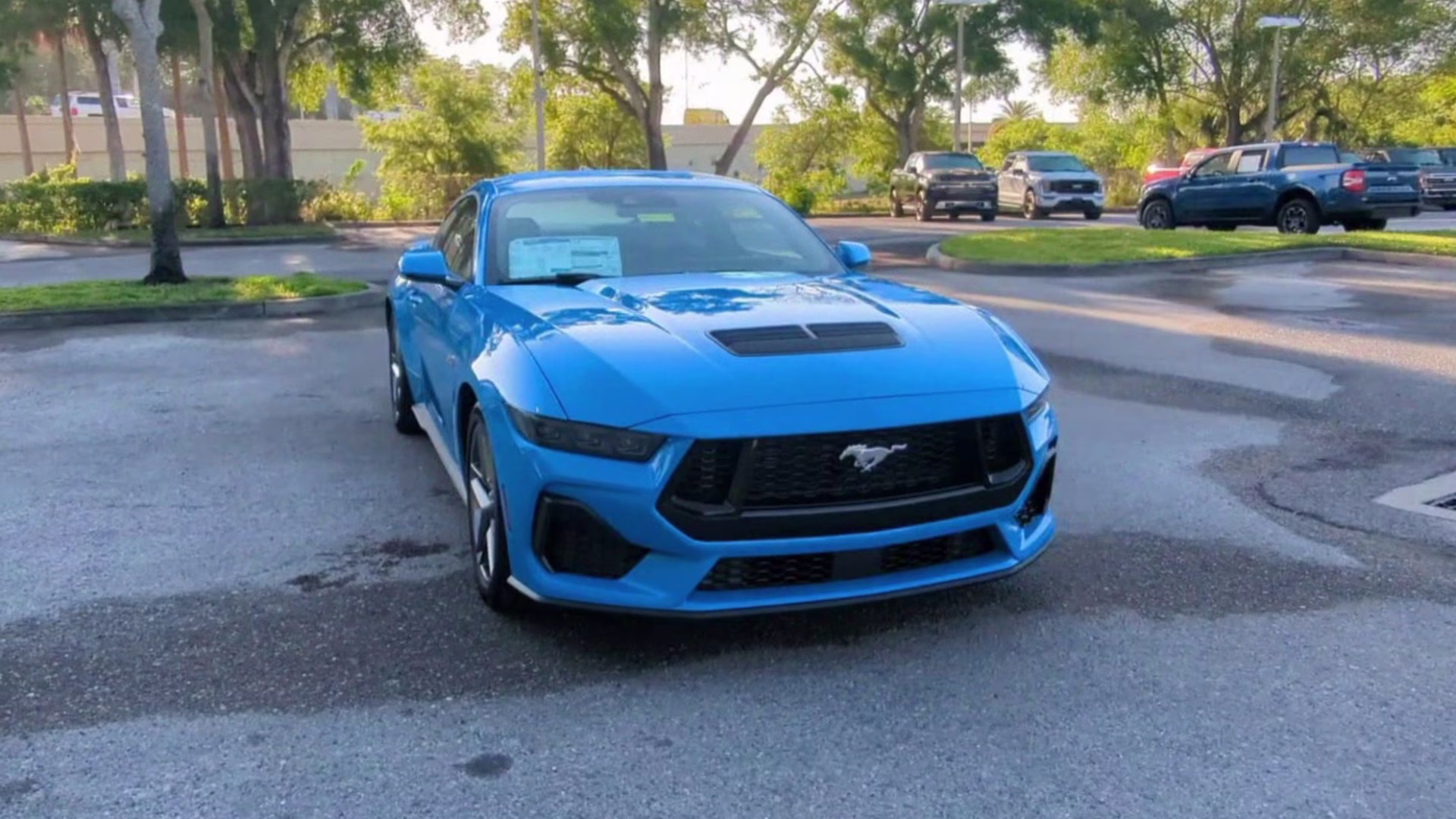 2026 Grabber Blue Metallic Ford Mustang GT RWD Coupe