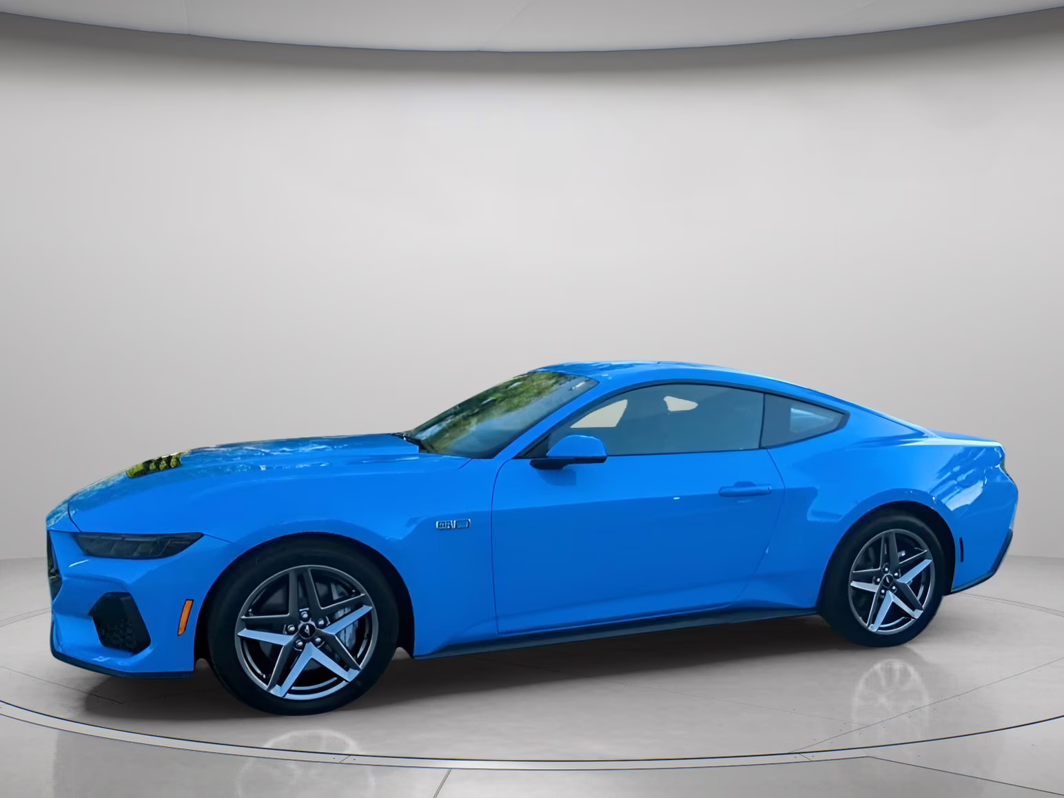 2026 Grabber Blue Metallic Ford Mustang GT Premium RWD Coupe