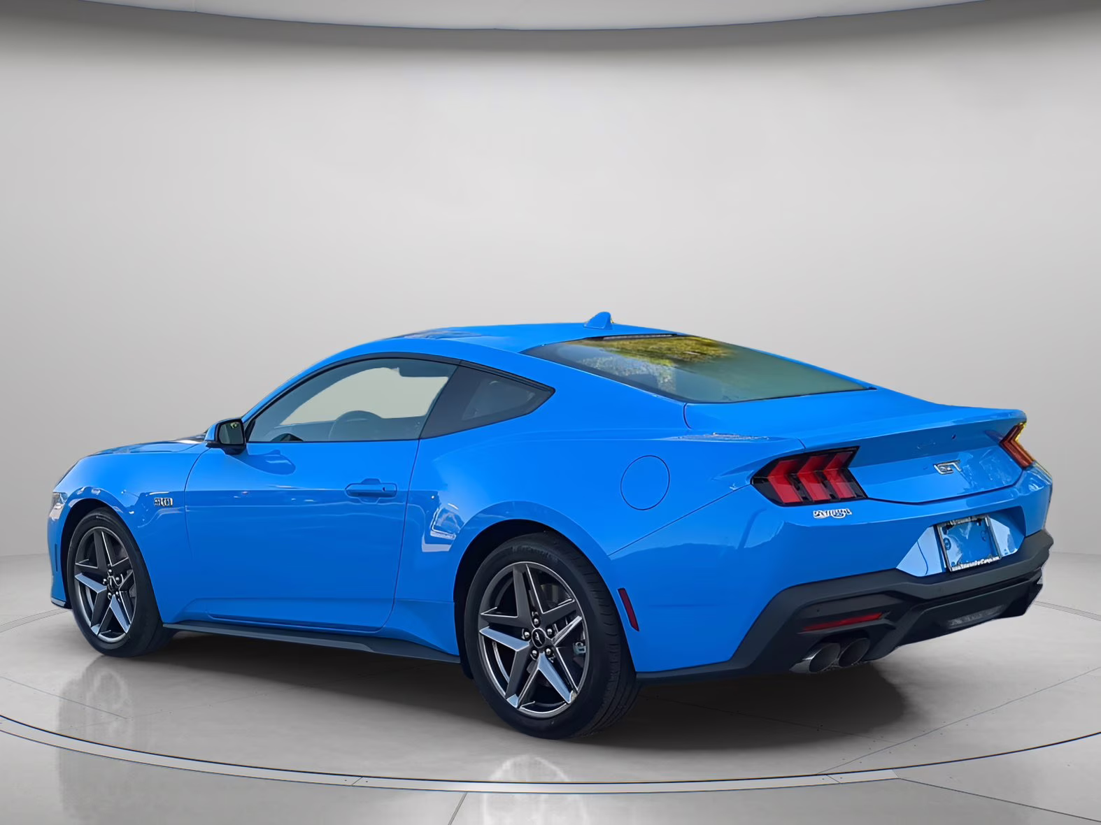 2026 Grabber Blue Metallic Ford Mustang GT Premium RWD Coupe