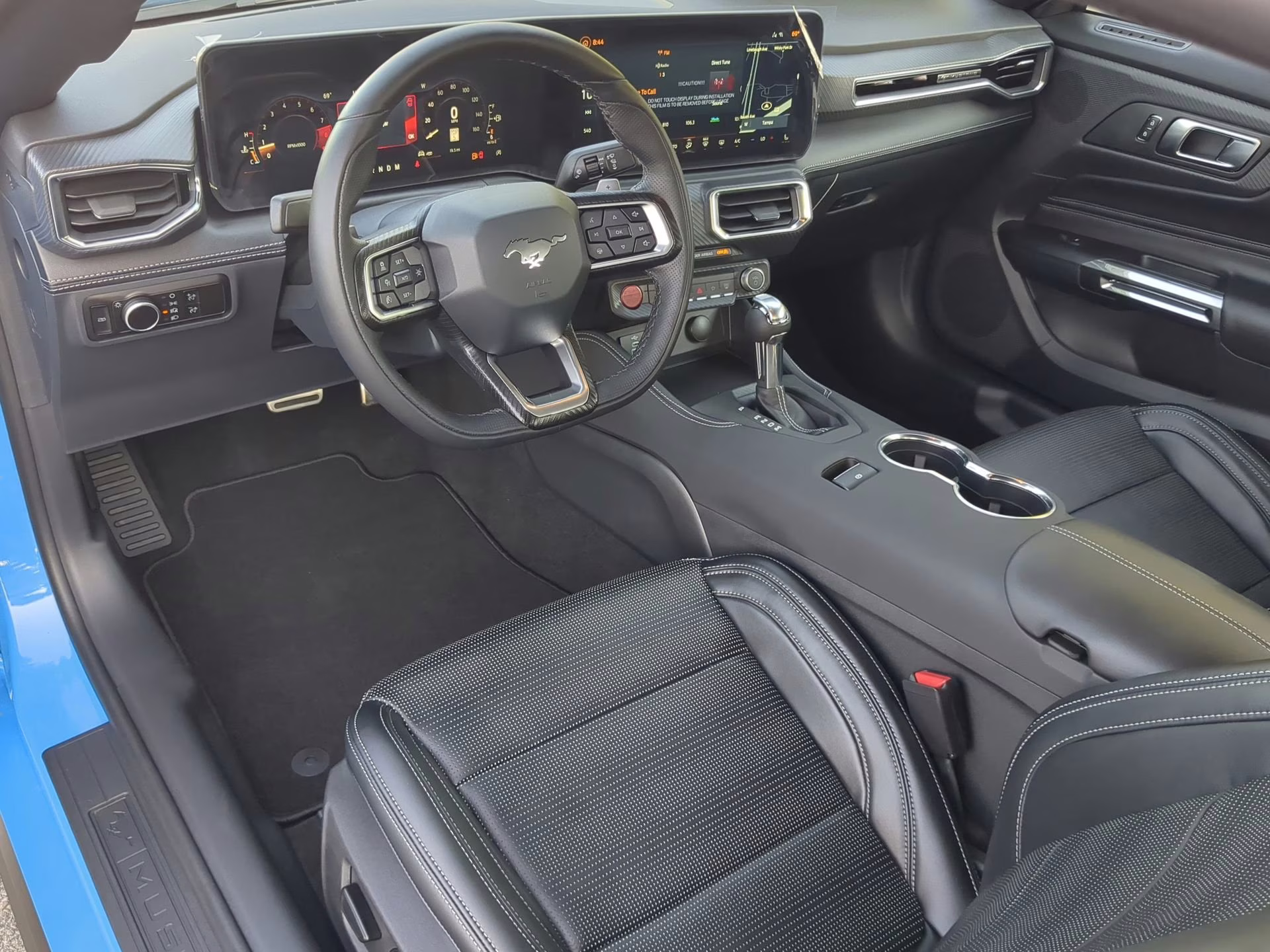 2026 Grabber Blue Metallic Ford Mustang GT Premium RWD Coupe