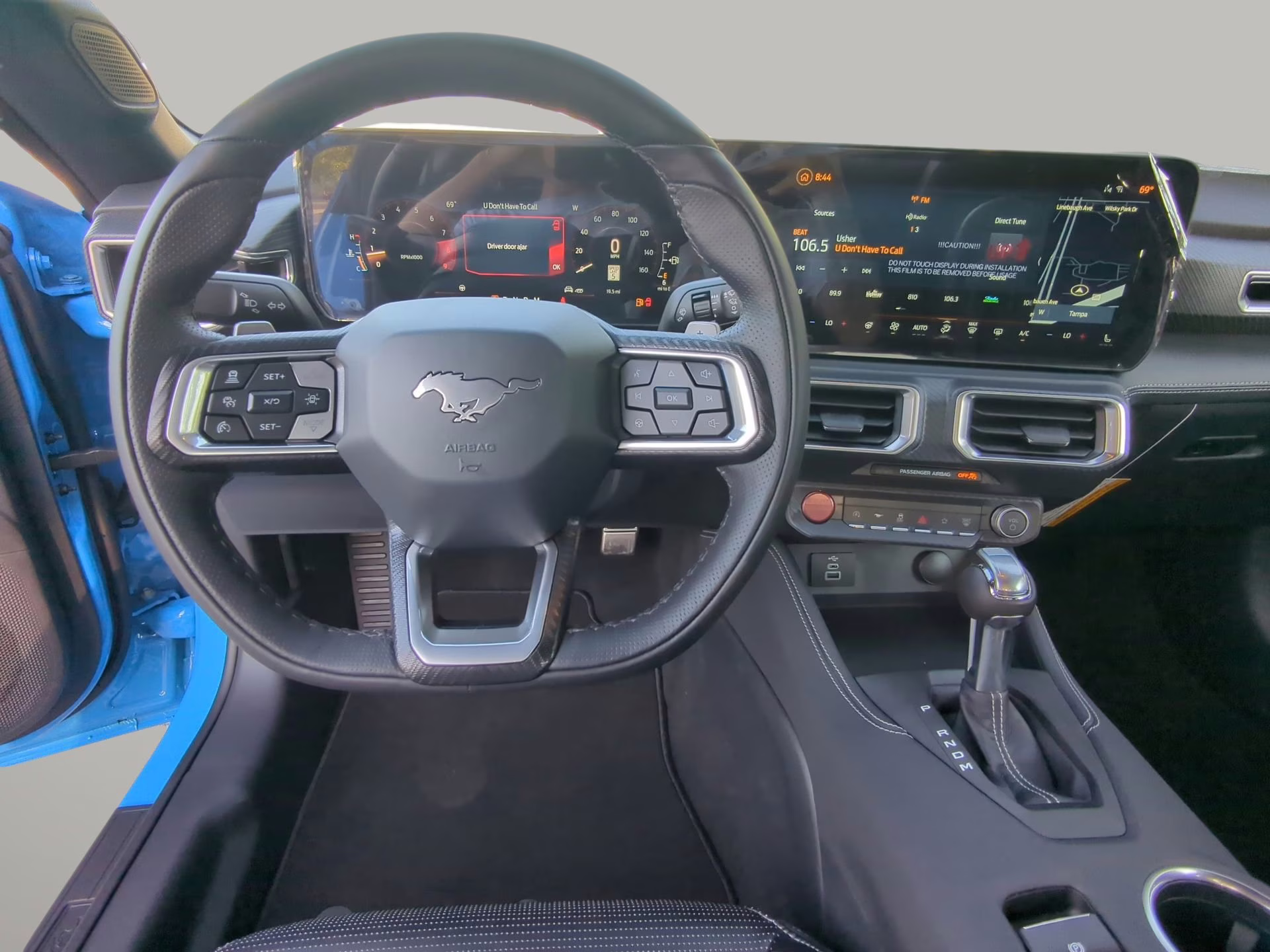 2026 Grabber Blue Metallic Ford Mustang GT Premium RWD Coupe