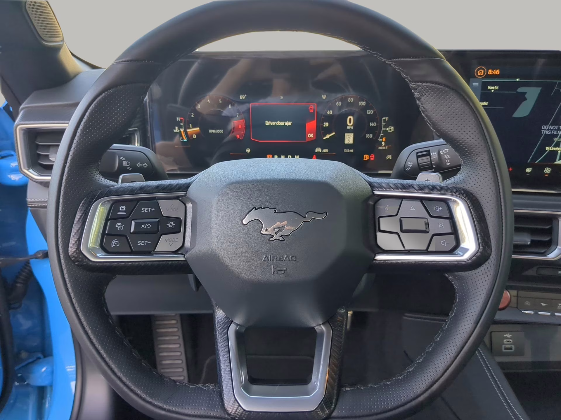 2026 Grabber Blue Metallic Ford Mustang GT Premium RWD Coupe